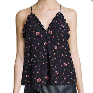 Rebecca Taylor Mia Floral Silk Cami